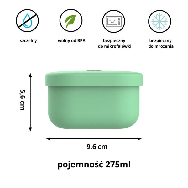 Box na svačinu OmieSnack – Zelený