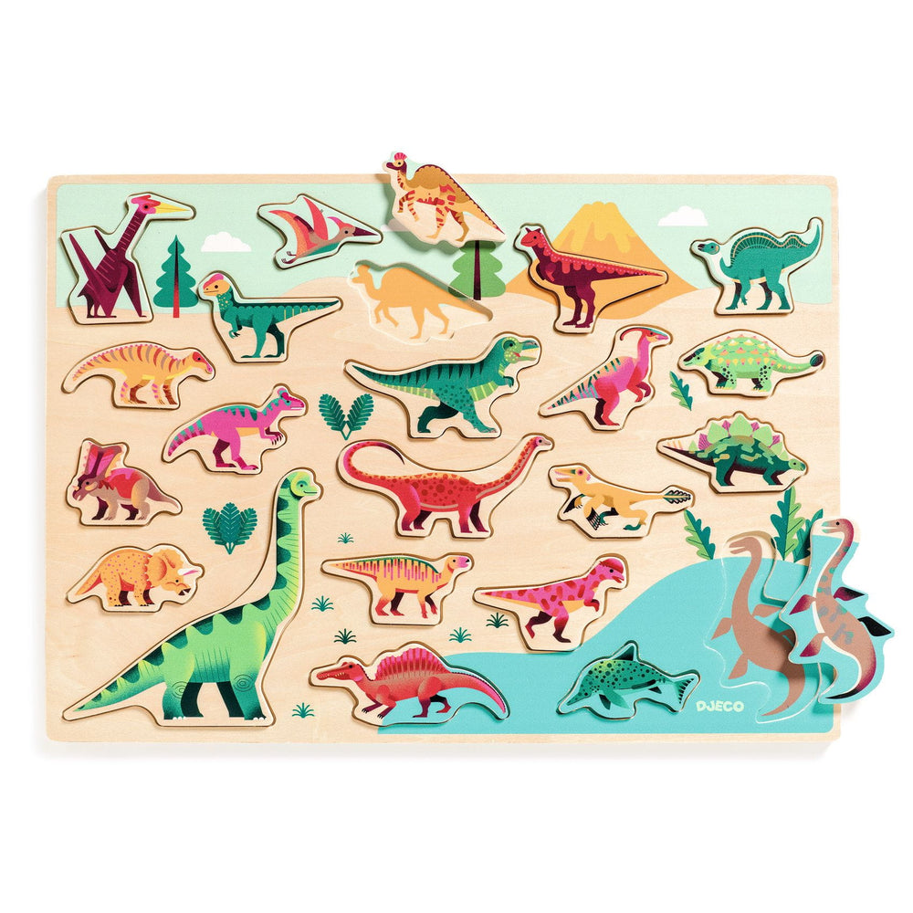 Holzpuzzle – Dinosaurier - Tublu.de