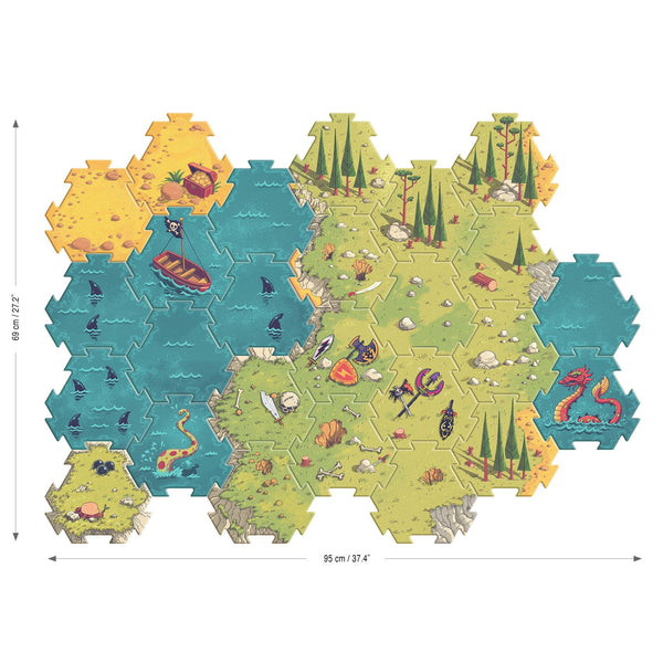 Puzzle aus Pappe Arty Toys  - Schlacht - Tublu.de