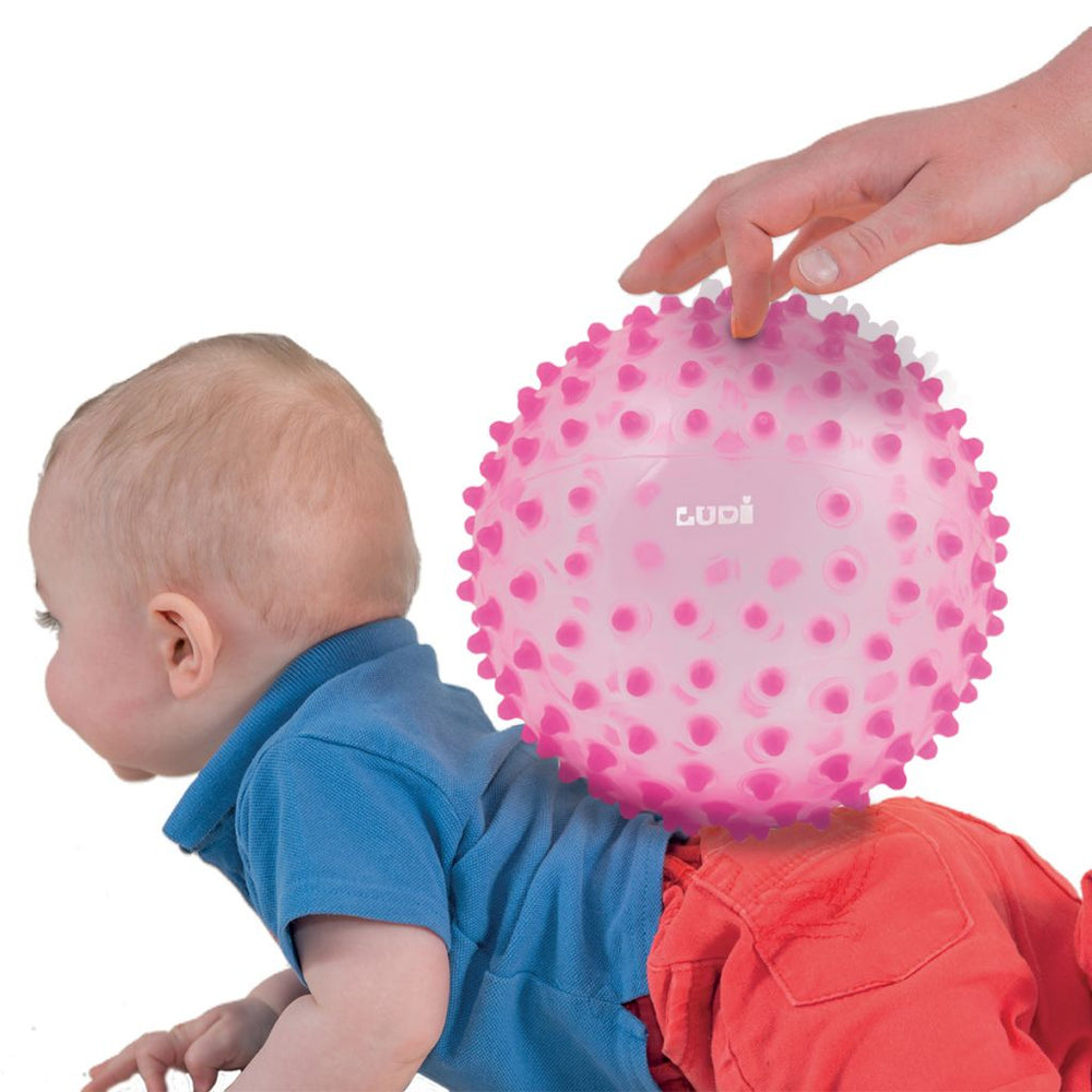 Sensorik-Ball 20 cm – Rosa - Tublu.de
