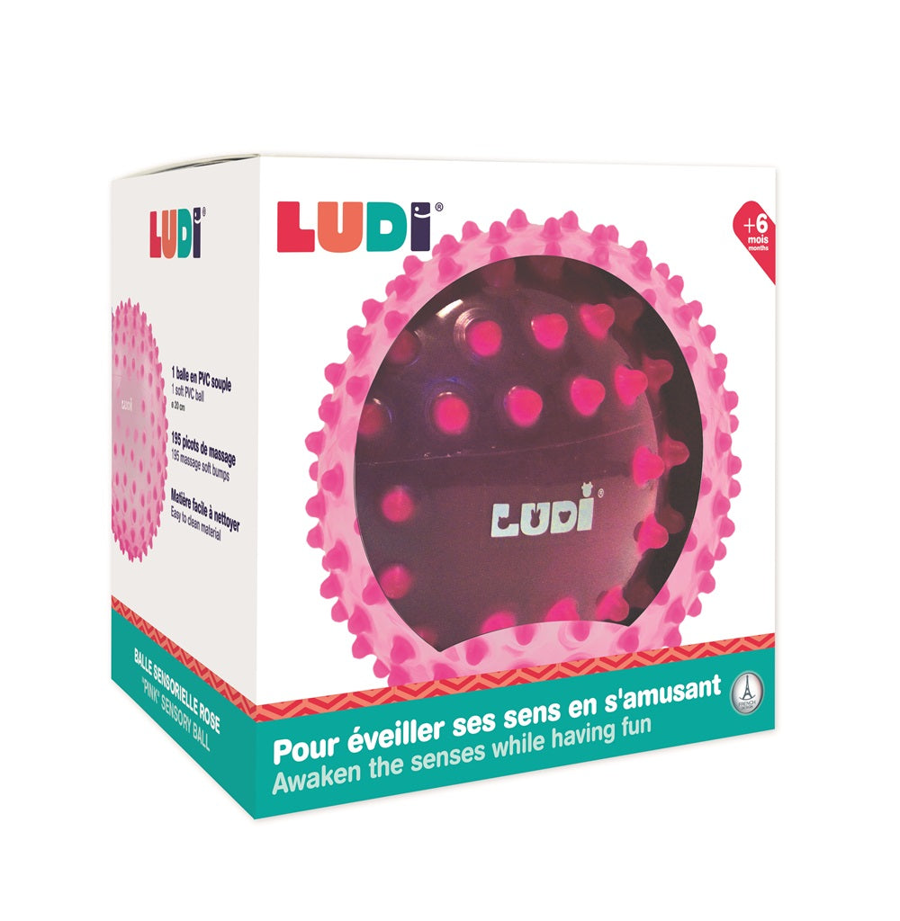 Sensorik-Ball 20 cm – Rosa - Tublu.de