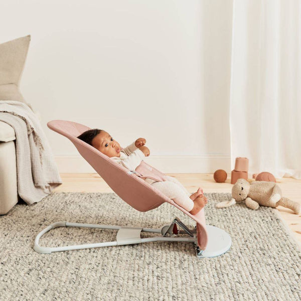 Dětské lehátko BLISS WOVEN Petal Quilt – Starorůžová