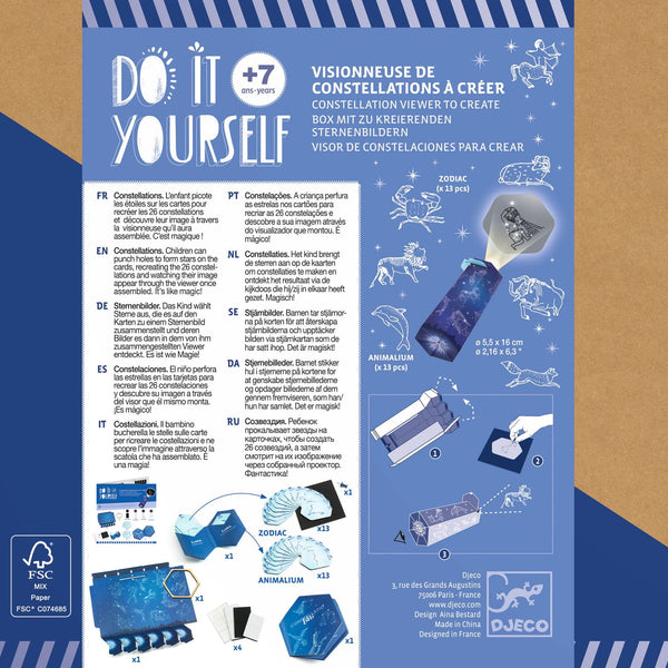 DIY-Kunstset – Sternkonstellationen - Tublu.de