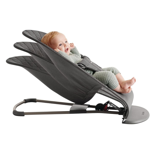 Dětské lehátko BLISS WOVEN – Antracit
