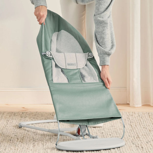 Náhradní látkový potah pro lehátko Soft Woven/Jersey – Světle šedý/Šedý