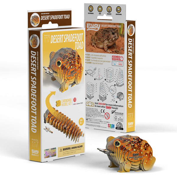 Öko-Puzzle 3D – Wüstenkröte - Tublu.de