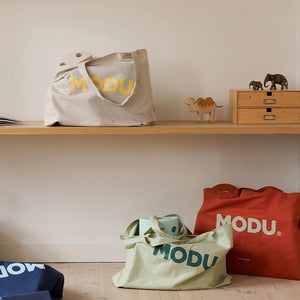 Transporttasche – Sand Grey/Honey Yellow - Tublu.de