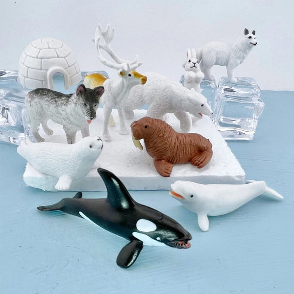 Figurenset in einer Tube TOOB – Tiere der Arktis - Tublu.de
