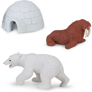 Figurenset in einer Tube TOOB – Tiere der Arktis - Tublu.de