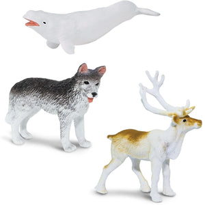 Figurenset in einer Tube TOOB – Tiere der Arktis - Tublu.de
