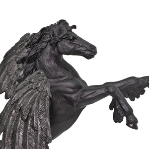 Figur – Schwarzes Pferd mit Flügeln - Tublu.de