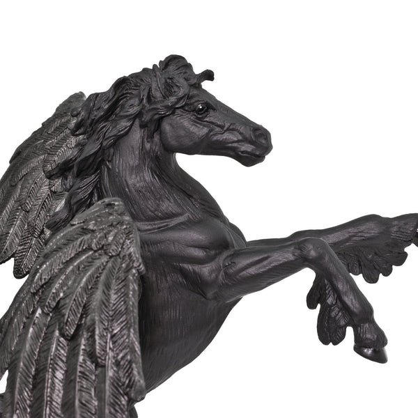 Figur – Schwarzes Pferd mit Flügeln - Tublu.de