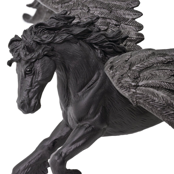 Figur – Schwarzes Pferd mit Flügeln - Tublu.de
