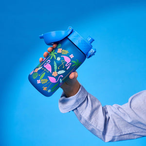 Láhev na pití pro děti 400 ml – Plameňáci