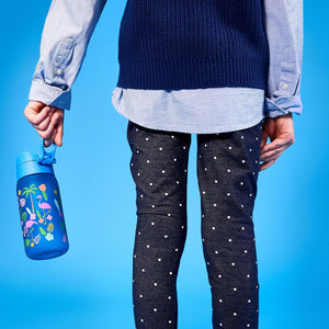 Láhev na pití pro děti 400 ml – Plameňáci