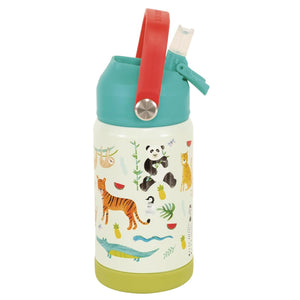Stahlflasche, 400 ml bidon - Dschungel - Tublu.de
