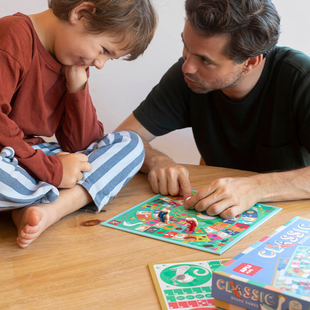 Set mit klassischen Brettspielen 4in1 - Tublu.de