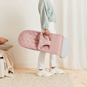 Náhradní látkový potah pro lehátko BLISS Woven Petal Quilt – Tlumená růžová