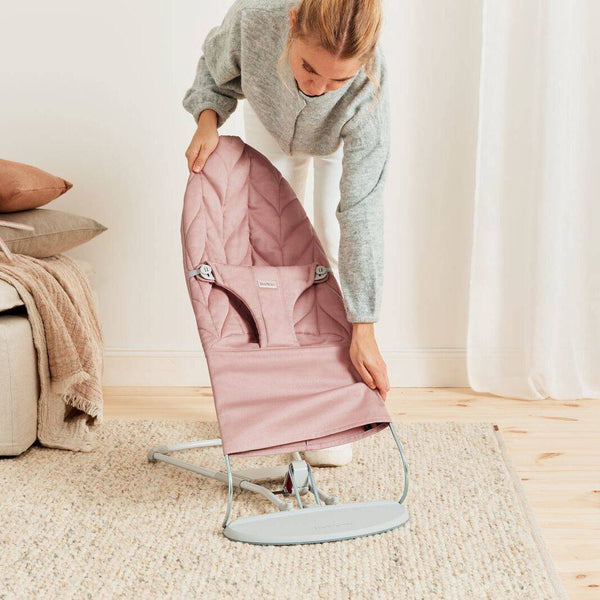Náhradní látkový potah pro lehátko BLISS Woven Petal Quilt – Tlumená růžová