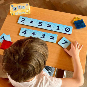 Magnetické kostky – čísla, 60 kusů – Tublu.cz