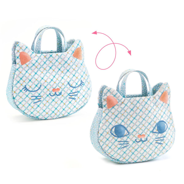 Blaue Handtasche mit Accessoires - Tublu.de