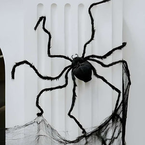 Dekorace – Černý pavouk 103 x 75 x 9 cm