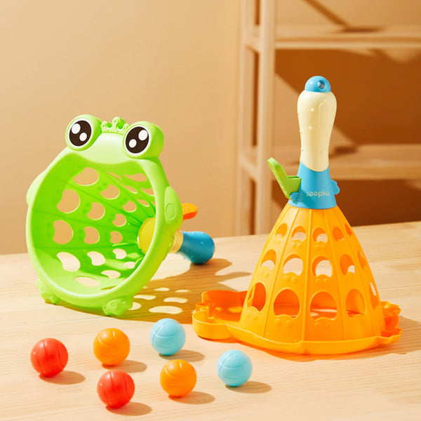 Geschicklichkeitsspiel „Schießen und Fangen – Der glückliche lebhafte Frosch“ - Tublu.de