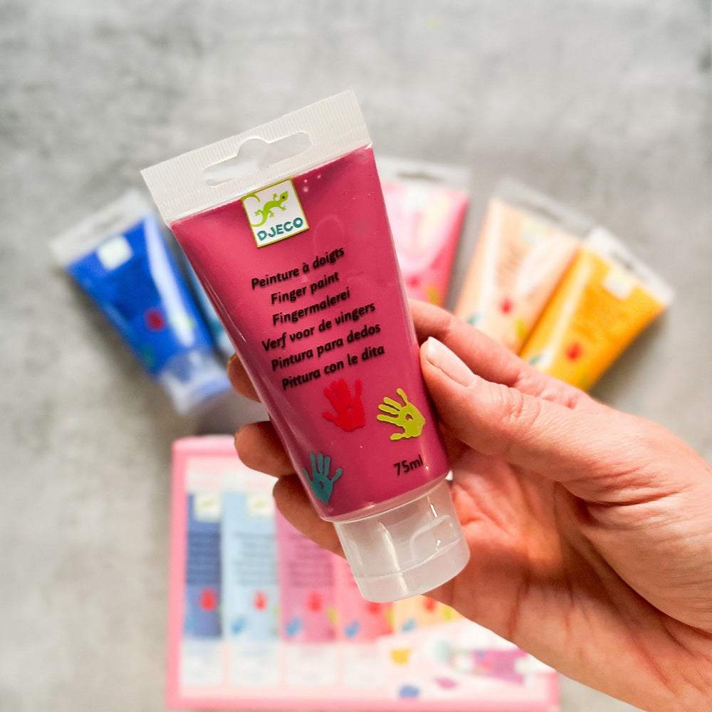 Fingerfarben  in Tuben – Sweet - Tublu.de