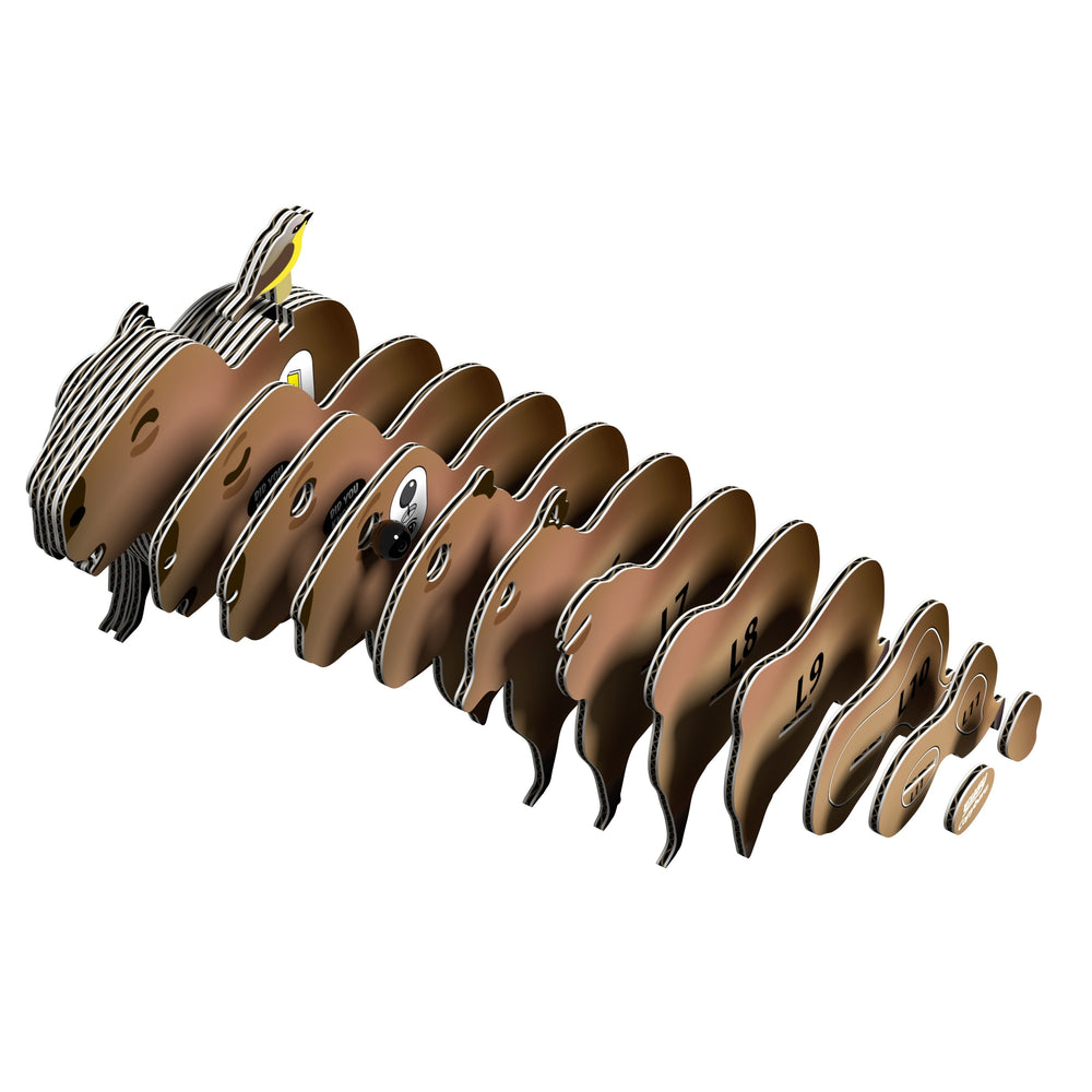 Öko-3D-Puzzle – Capybara - Tublu.de
