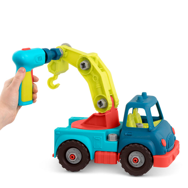 Lkw zum Zusammenstecken mit batteriebetriebenem Bohrer - Tublu.de