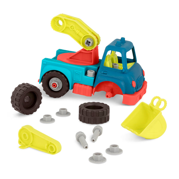 Lkw zum Zusammenstecken mit batteriebetriebenem Bohrer - Tublu.de