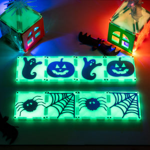 Magnetická stavebnice svítící ve tmě – Glow, 16 dílků