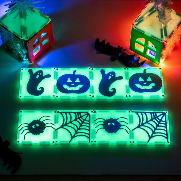Magnetická stavebnice svítící ve tmě – Glow, 16 dílků