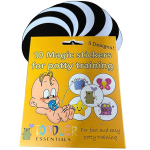 Odměňovací samolepky pro nácvik na nočník