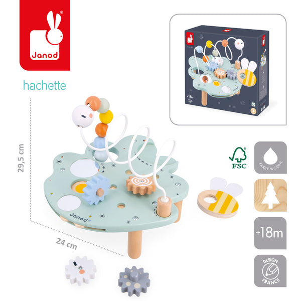 Multifunkční vzdělávací stolek – List Sweet Cocoon 18m+