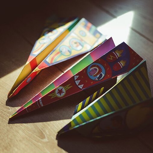 Kreativset – Papierflieger mit Startrampe - Tublu.de