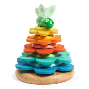 Holzpuzzle mit Filzelementen – Schmetterling - Tublu.de