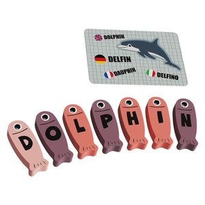 Magnetisches Geschicklichkeitsspiel – Fische fangen ABC - Tublu.de