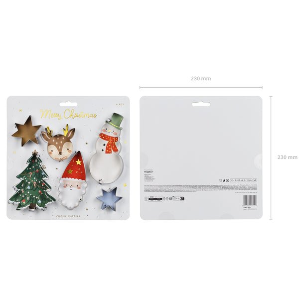 Vykrajovátka Merry Christmas – stříbrná