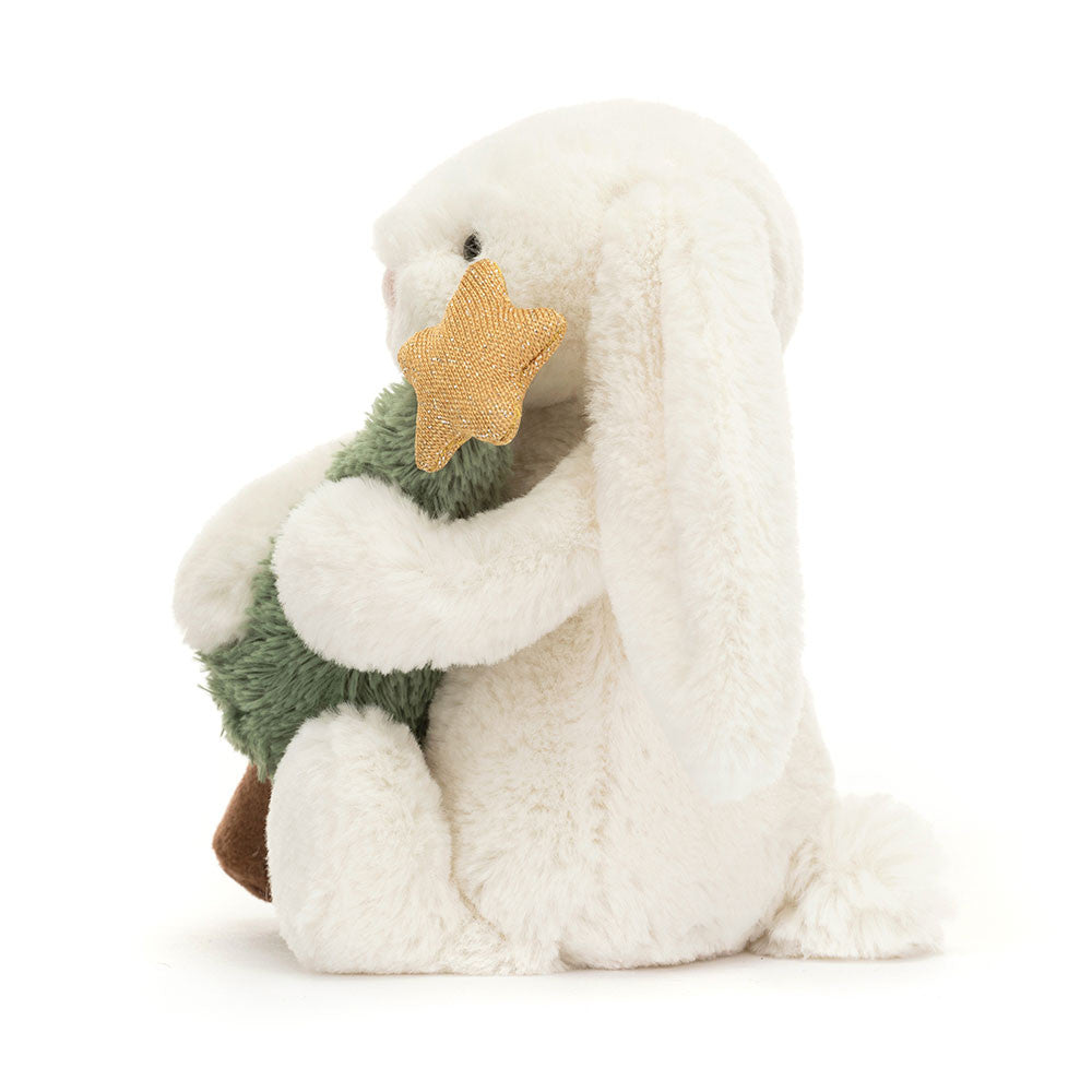 Pluszowy Wesoły Króliczek Jellycat - Z Choinką 18 cm - Tublu.de
