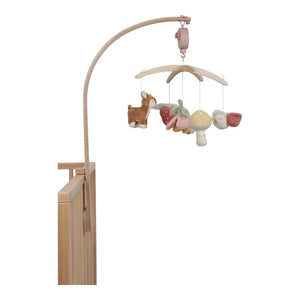 Dřevěný kolotoč nad postýlku – Fairy Garden