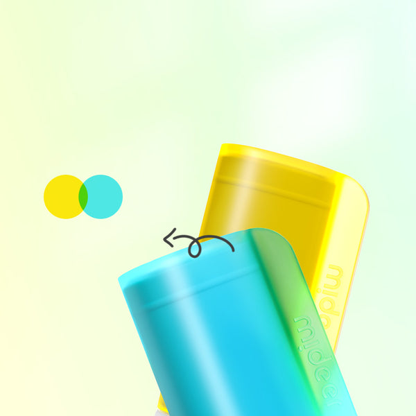 Transparente Marker mit doppelter Spitze – 36 Farben - Tublu.de