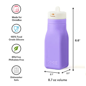 Láhev na pití pro děti OmieBottle – Lilac