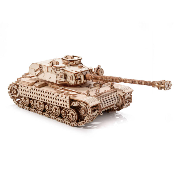 Dřevěné puzzle 3D model – Tank Bat.-Chatillon Bourrasque