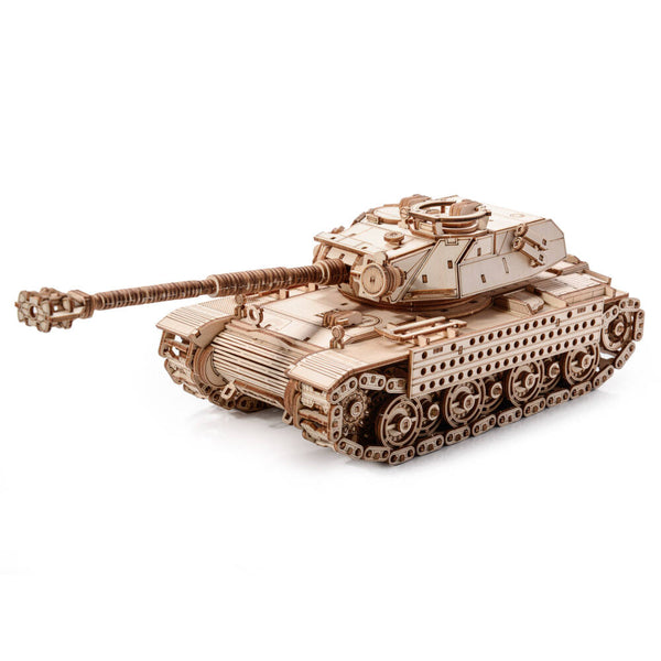 Dřevěné puzzle 3D model – Tank Bat.-Chatillon Bourrasque