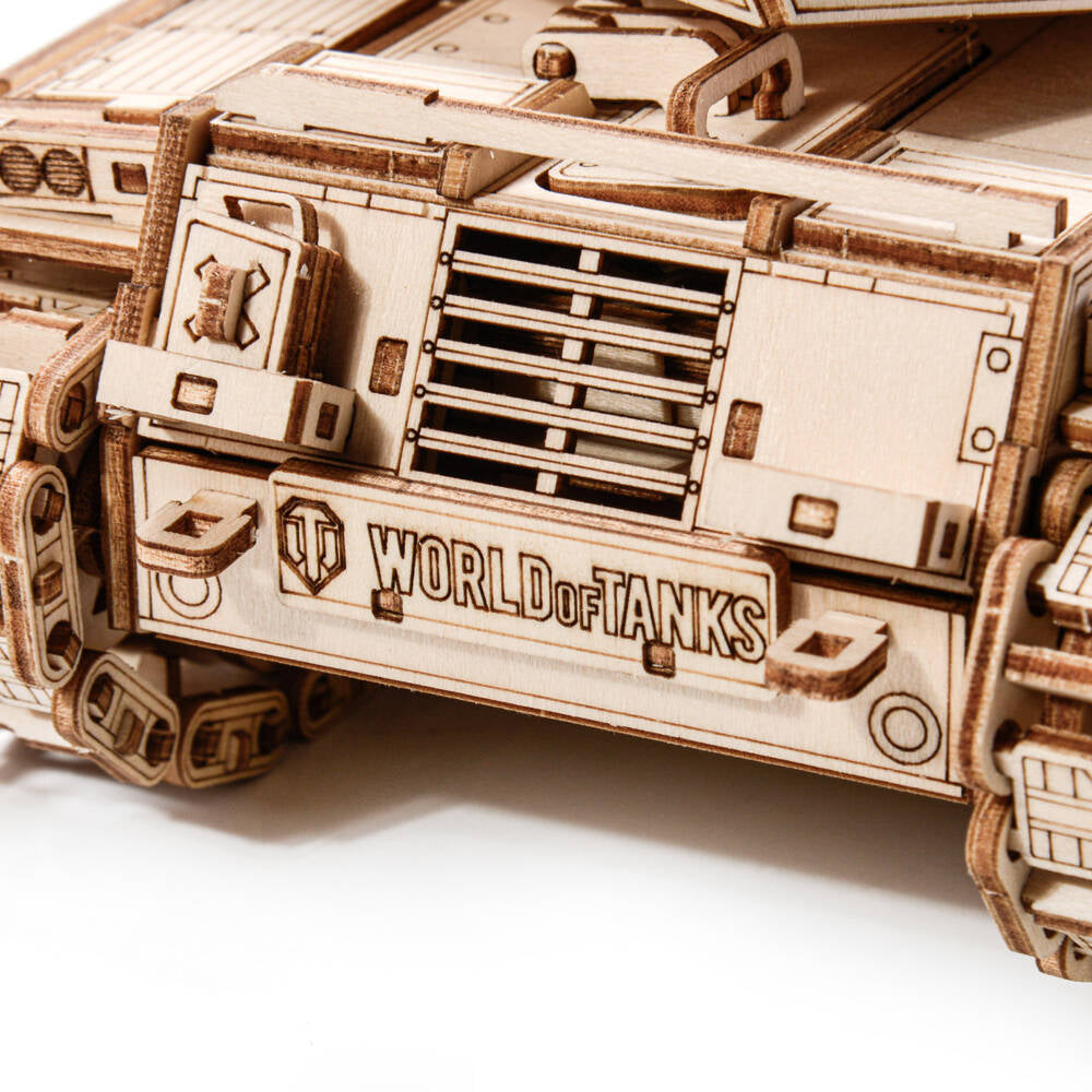 Dřevěné puzzle 3D model – Tank Bat.-Chatillon Bourrasque