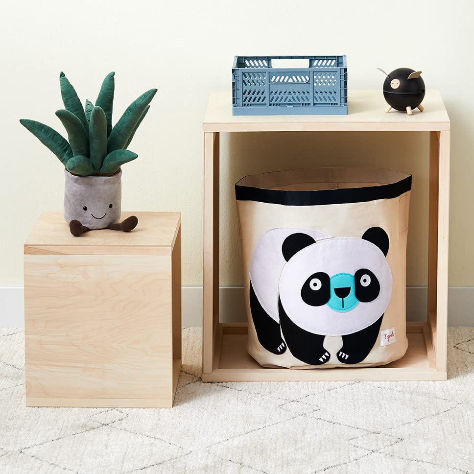 Velký bavlněný koš na hračky – Panda