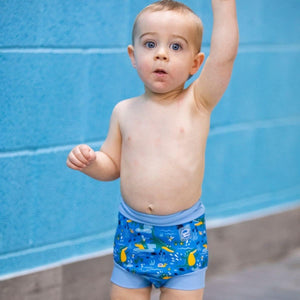 Pleny na plavání Happy Nappy 2–3 roky Krokodýli (XXL)