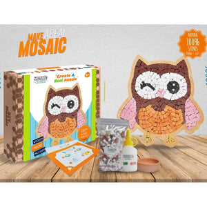Kreativní mozaiková sada MOSAICBOX Sova 12