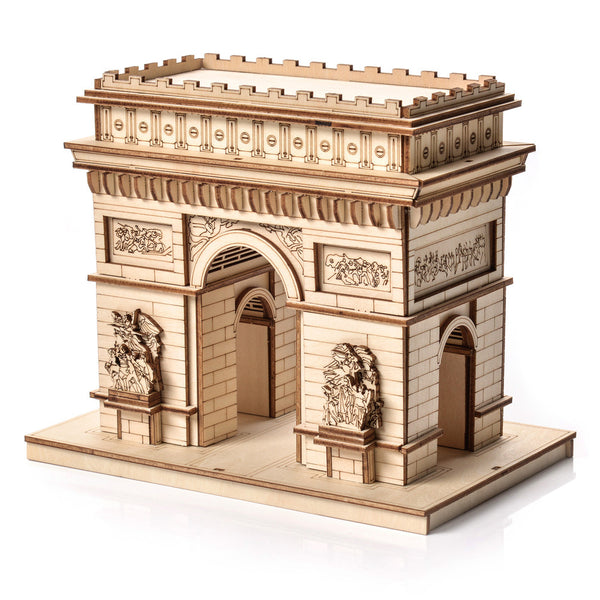 Dřevěné puzzle 3D model – Vítězný oblouk
